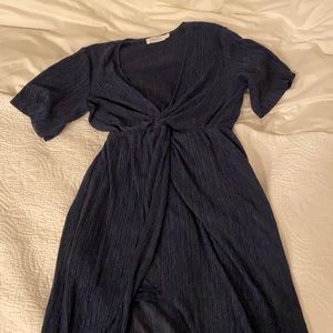 nordstrom all in favor dolman dress s blue